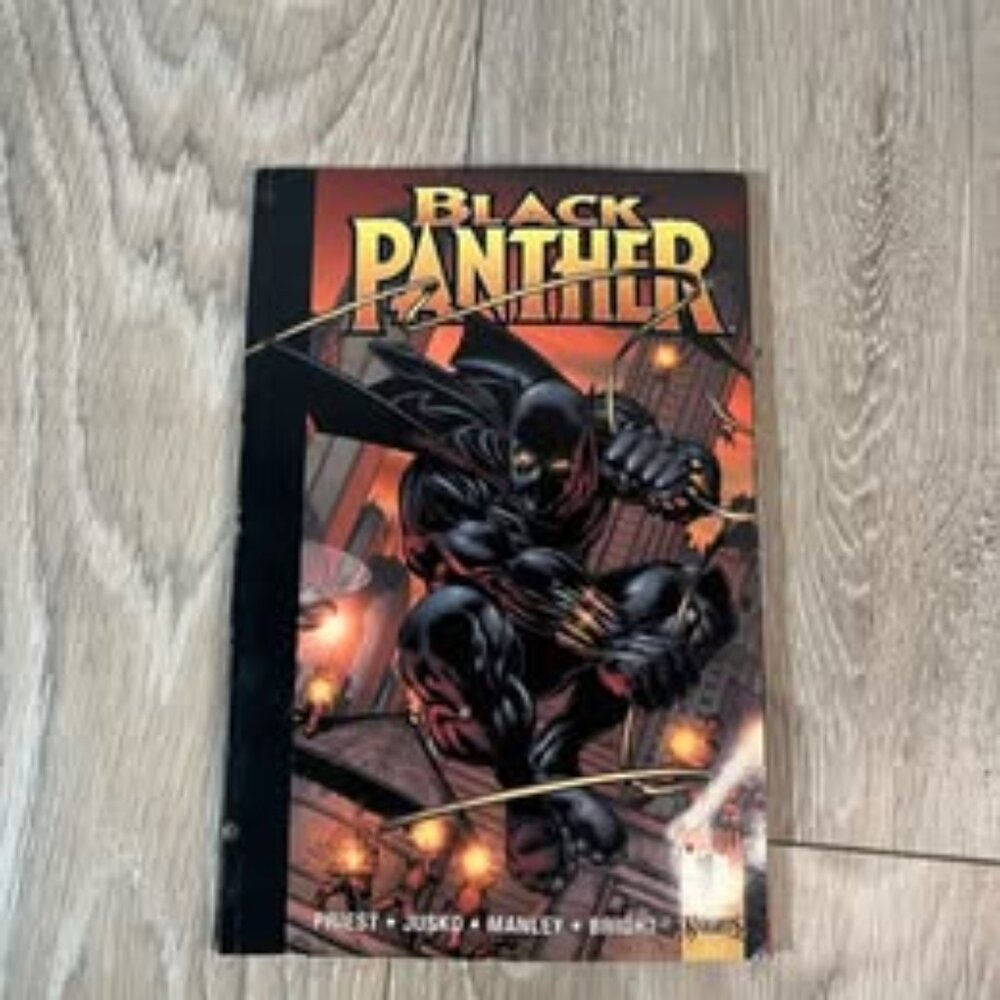 VTG 1999 PAPERBACK BLACK PANTHER NOVEL "ENEMY OF THE STATE"